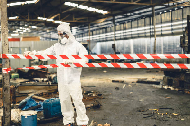 Professional Odor Removal technician working in Biddeford, ME